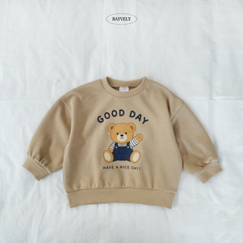 Bayvely - Korean Children Fashion - #kidsstore - Good Bear Sweatshirt - 3