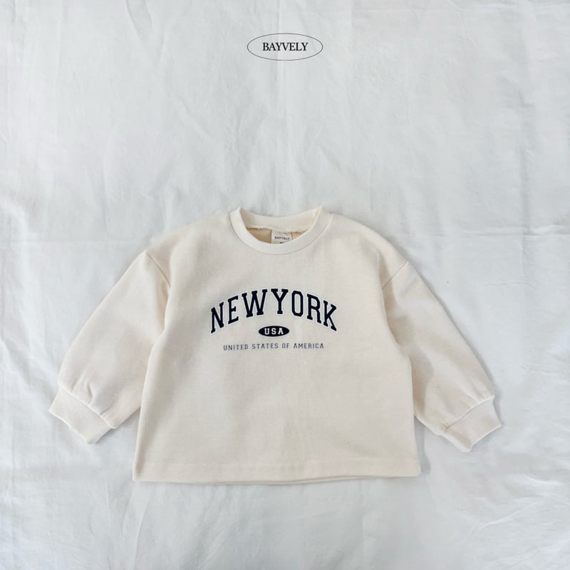 Bayvely - Korean Children Fashion - #kidsstore - New York Sweatshirt - 2