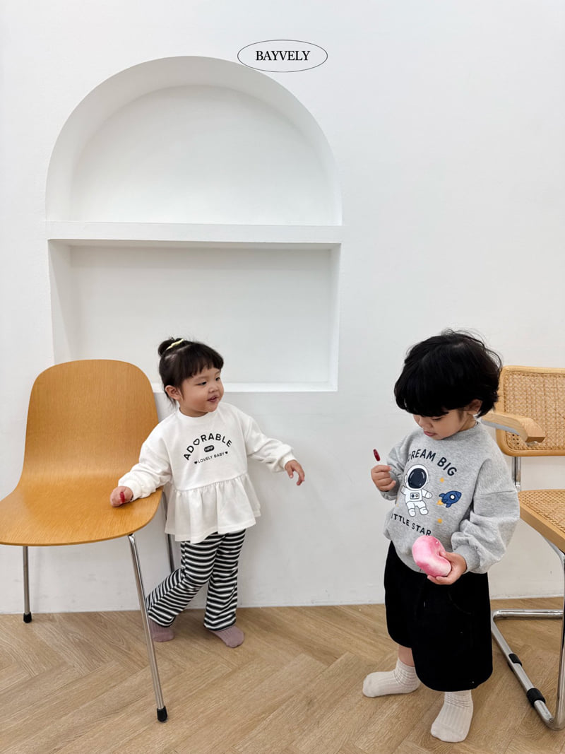Bayvely - Korean Children Fashion - #kidsstore - Space Sweatshirt - 8