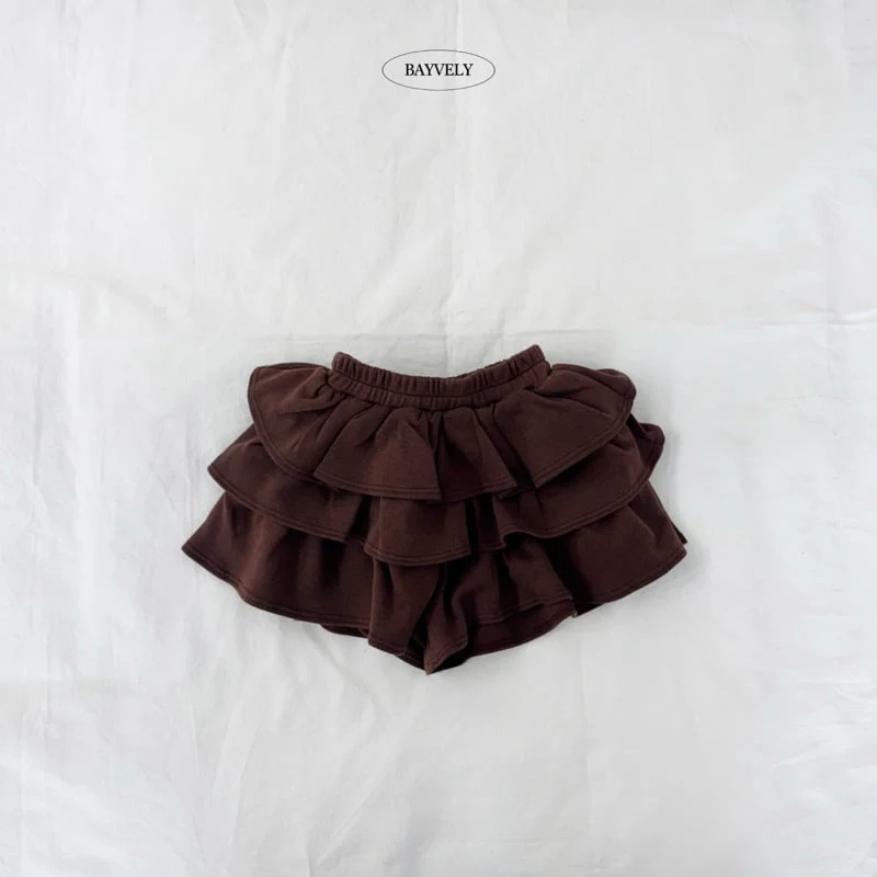 Bayvely - Korean Children Fashion - #kidzfashiontrend - Girls Tiered Skort - 5