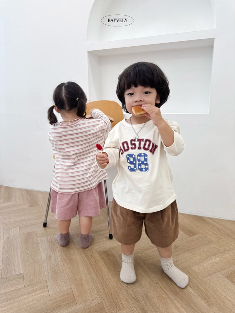 Bayvely - Korean Children Fashion - #kidzfashiontrend - Boston Tee - 6