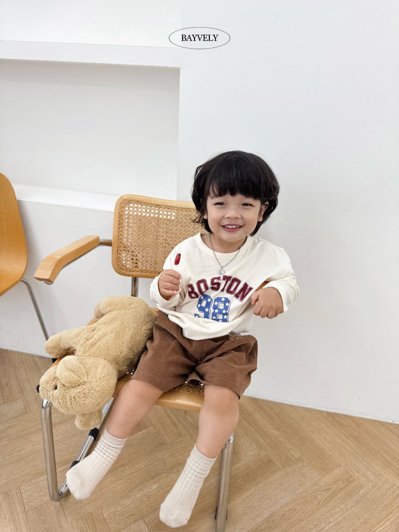 Bayvely - Korean Children Fashion - #littlefashionista - Boston Tee - 8