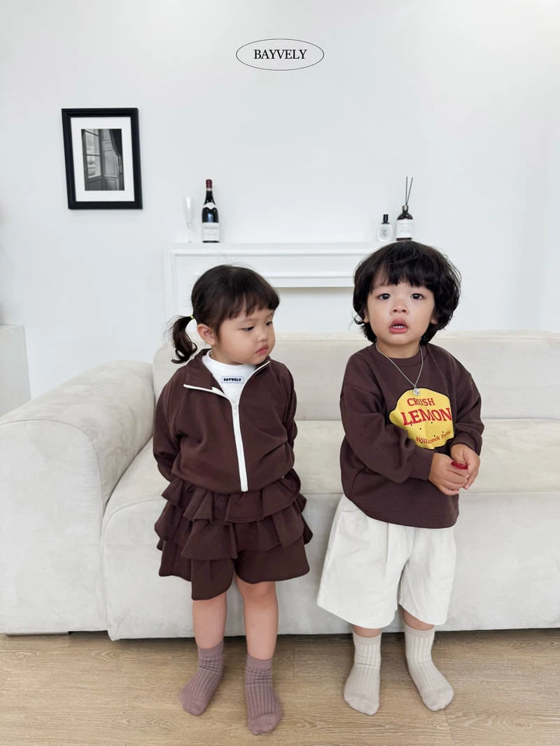 Bayvely - Korean Children Fashion - #magicofchildhood - Lemon Sweatshirt - 7