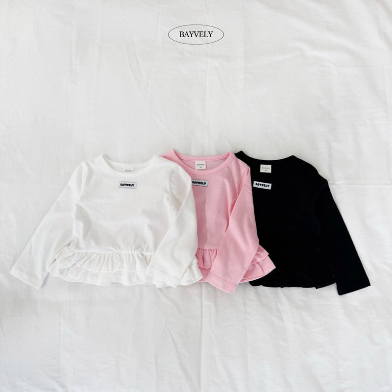 Bayvely - Korean Children Fashion - #minifashionista - Tiered Frill Tee
