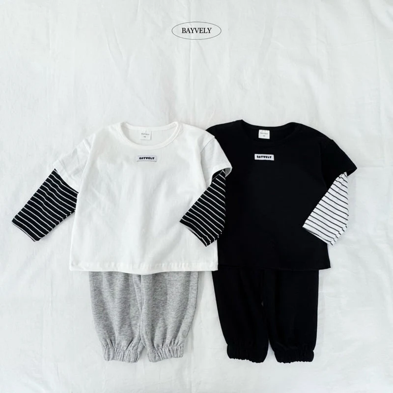 Bayvely - Korean Children Fashion - #magicofchildhood - Unique Layered Tee - 4