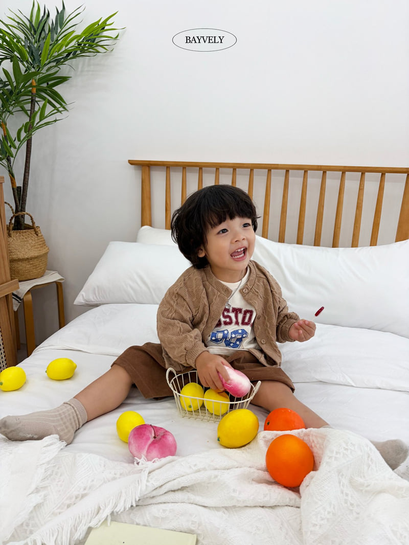 Bayvely - Korean Children Fashion - #minifashionista - Boston Tee - 10