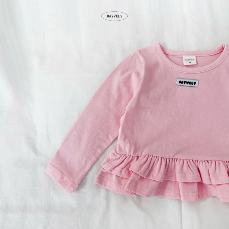 Bayvely - Korean Children Fashion - #prettylittlegirls - Tiered Frill Tee - 2