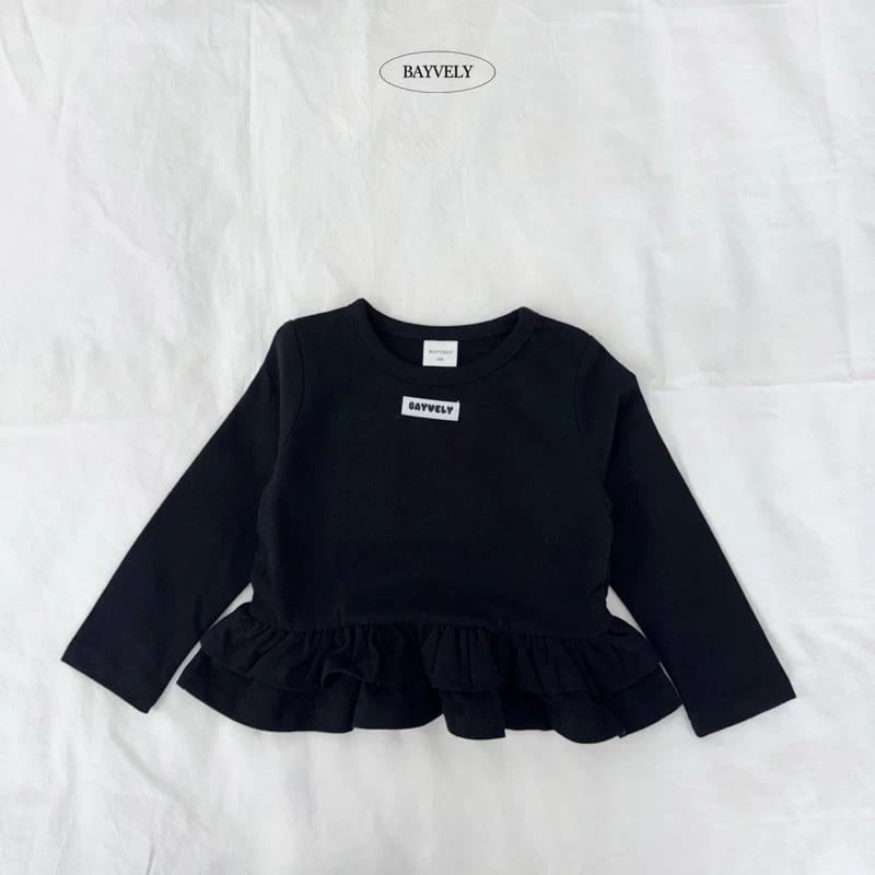 Bayvely - Korean Children Fashion - #stylishchildhood - Tiered Frill Tee - 5