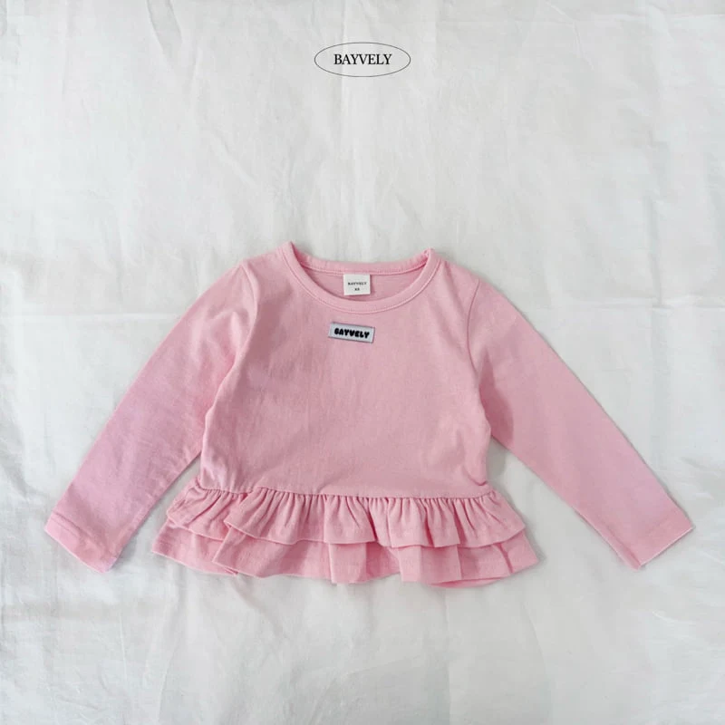 Bayvely - Korean Children Fashion - #todddlerfashion - Tiered Frill Tee - 4