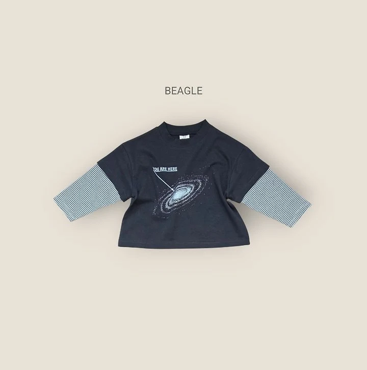 Beagle - Korean Children Fashion - #kidzfashiontrend - Space Tee - 4