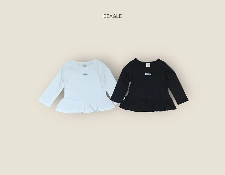 Beagle - Korean Children Fashion - #Kfashion4kids - Point One-piece Tee