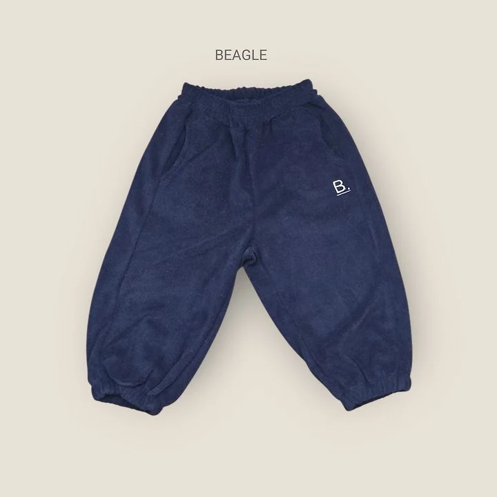 Beagle - Korean Children Fashion - #childofig - Beagle Terry Jogger Pants - 6