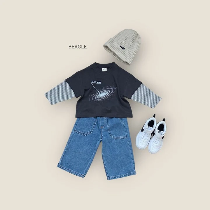 Beagle - Korean Children Fashion - #childofig - Space Tee - 9