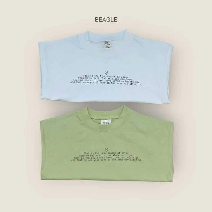 Beagle - Korean Children Fashion - #childofig - True Love Tee - 5
