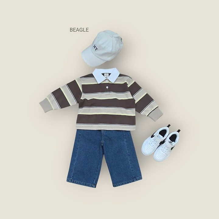 Beagle - Korean Children Fashion - #designkidswear - True Wide Denim Pants - 12