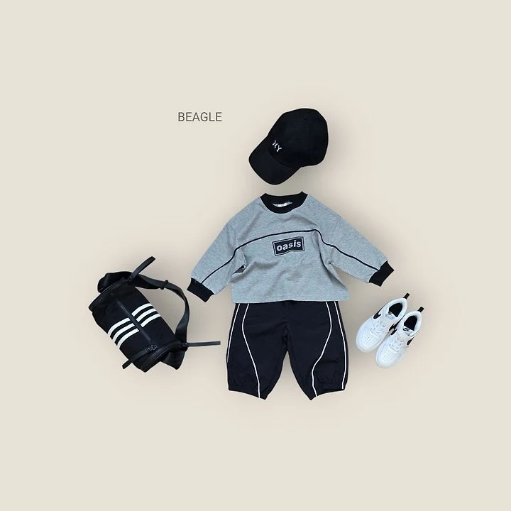 Beagle - Korean Children Fashion - #designkidswear - Two-Cut Windbreaker Pants - 10