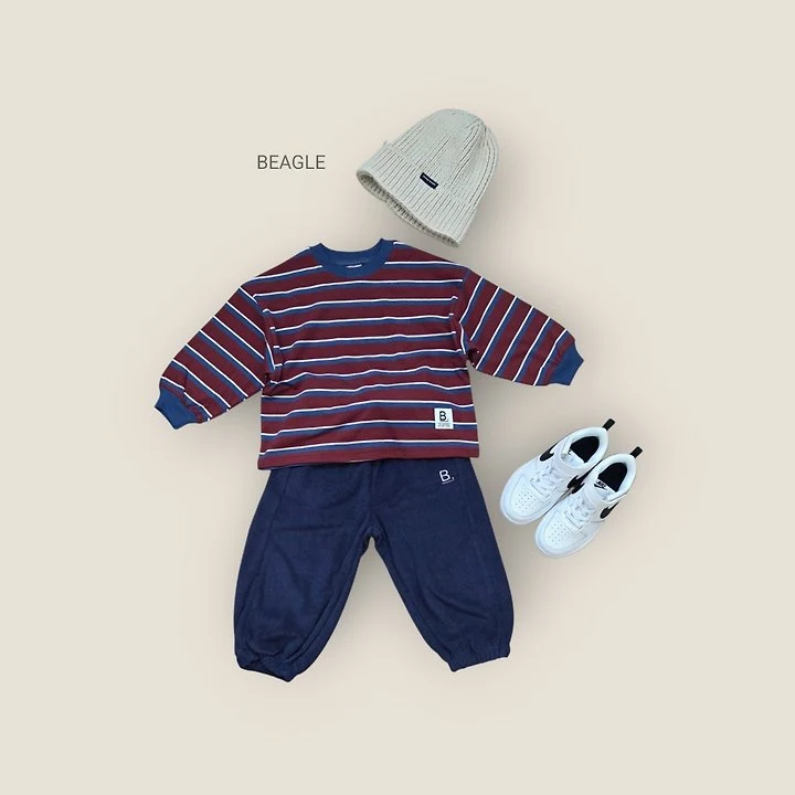 Beagle - Korean Children Fashion - #designkidswear - Campus Stripe Tee - 11