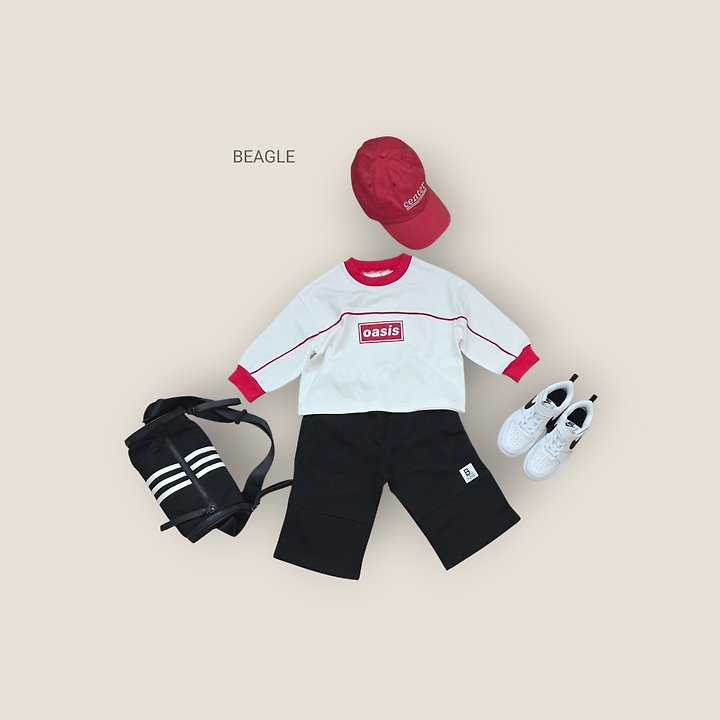 Beagle - Korean Children Fashion - #discoveringself - Point Label Seam Pants - 10