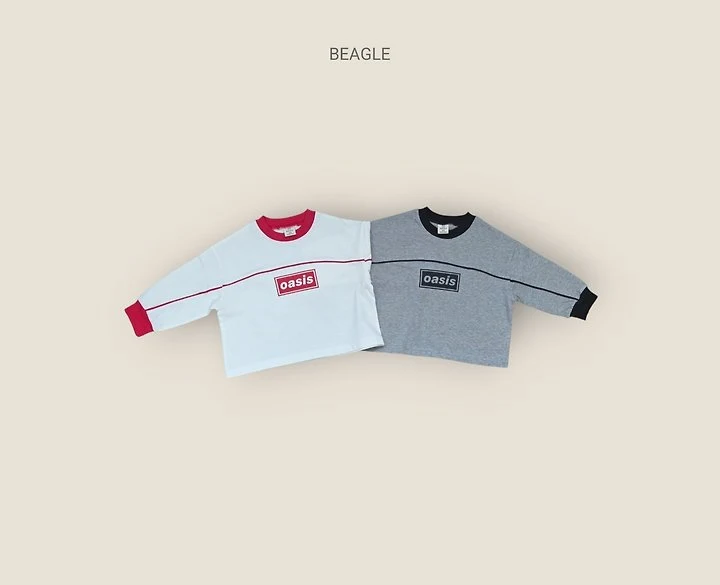Beagle - Korean Children Fashion - #discoveringself - Oasis Side Stripe Tee