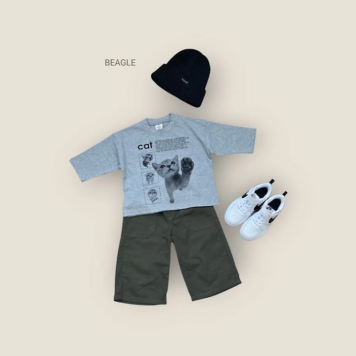 Beagle - Korean Children Fashion - #discoveringself - Kitty Punch Tee - 9