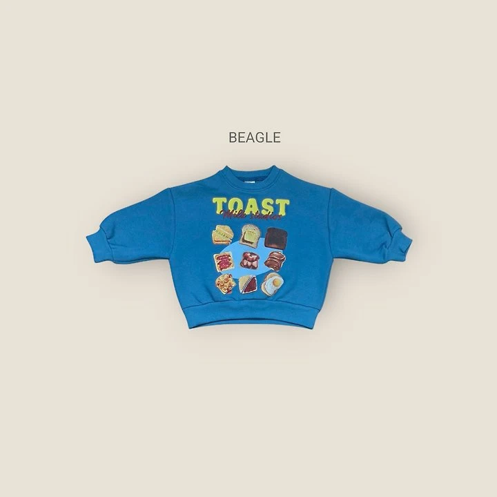 Beagle - Korean Children Fashion - #discoveringself - Toast Sweatshirt - 4