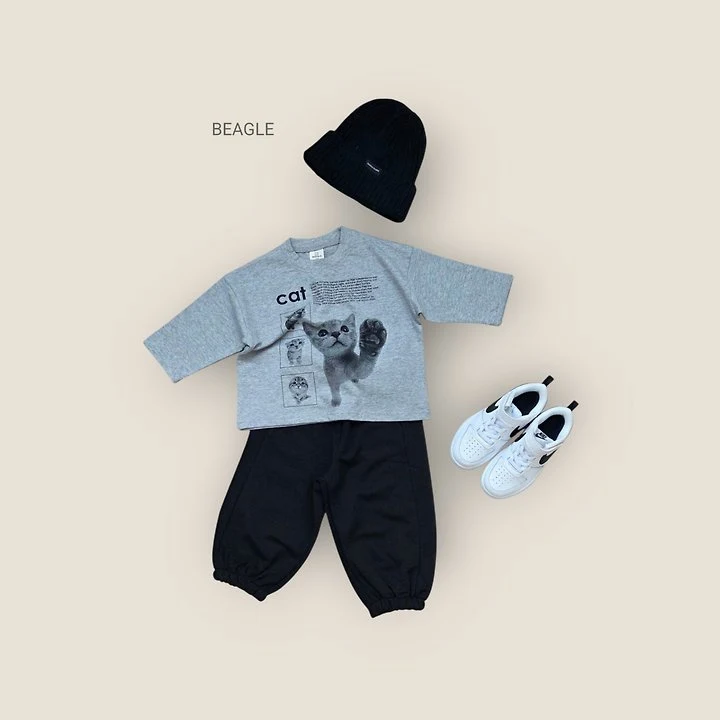 Beagle - Korean Children Fashion - #fashionkids - Kitty Punch Tee - 10