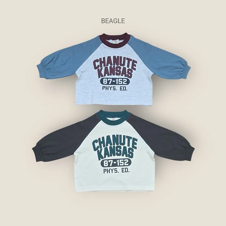 Beagle - Korean Children Fashion - #kidsshorts - Kansas Raglan Tee - 2