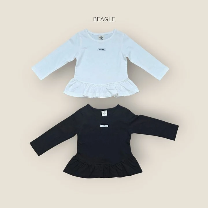 Beagle - Korean Children Fashion - #littlefashionista - Point One-piece Tee - 2