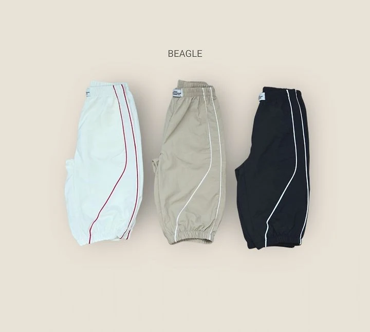 Beagle - Korean Children Fashion - #magicofchildhood - Two-Cut Windbreaker Pants - 2