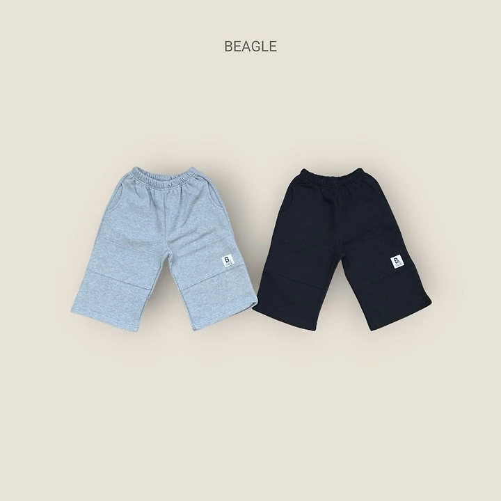 Beagle - Korean Children Fashion - #magicofchildhood - Point Label Seam Pants
