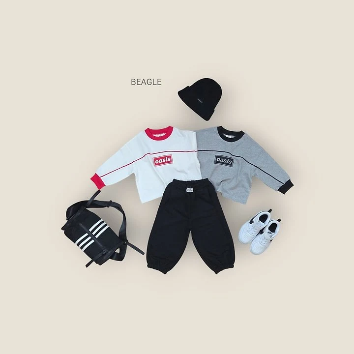 Beagle - Korean Children Fashion - #magicofchildhood - Oasis Side Stripe Tee - 8