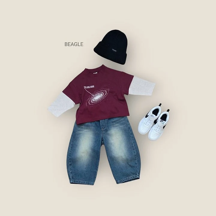 Beagle - Korean Children Fashion - #magicofchildhood - Space Tee - 6