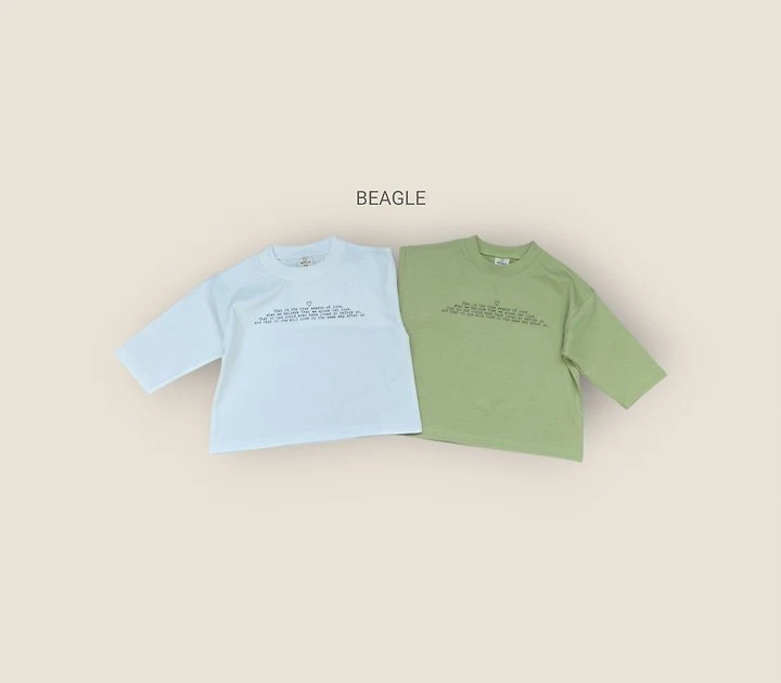 Beagle - Korean Children Fashion - #magicofchildhood - True Love Tee