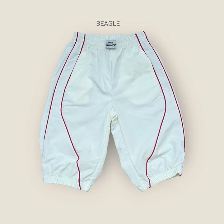 Beagle - Korean Children Fashion - #minifashionista - Two-Cut Windbreaker Pants - 3