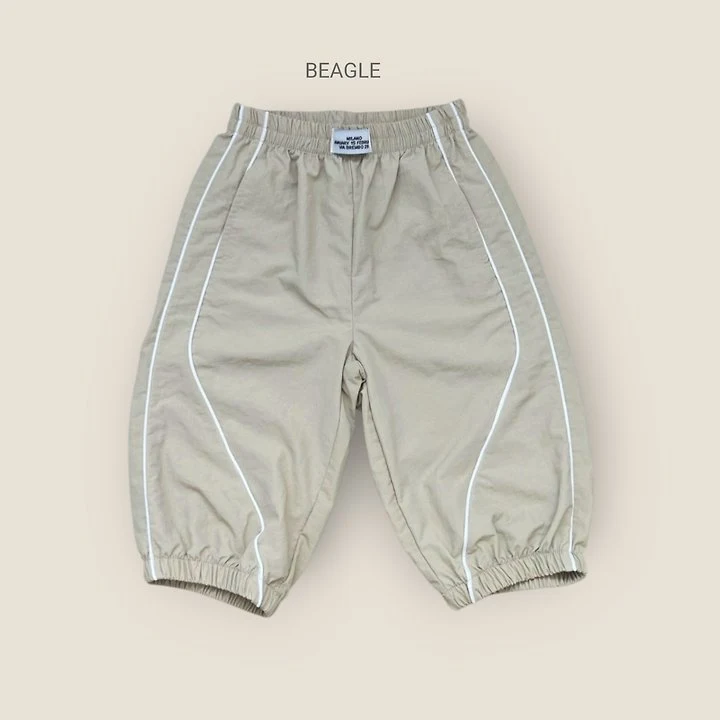 Beagle - Korean Children Fashion - #minifashionista - Two-Cut Windbreaker Pants - 4