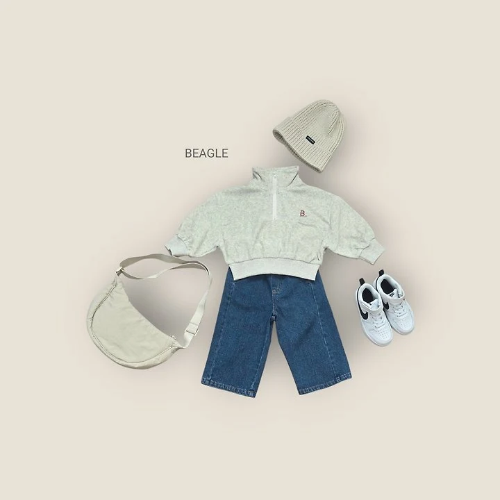 Beagle - Korean Children Fashion - #stylishchildhood - True Wide Denim Pants - 9