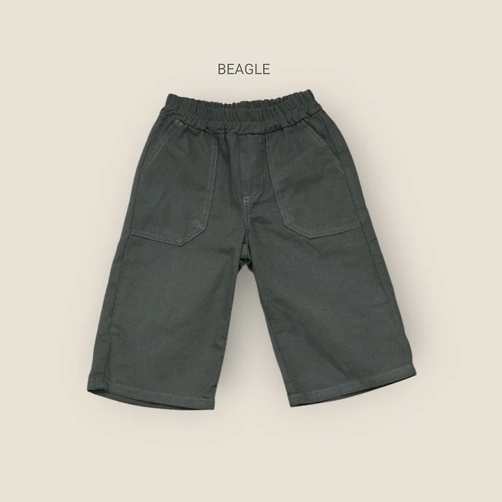 Beagle - Korean Children Fashion - #todddlerfashion - Today Pocket Pants - 6