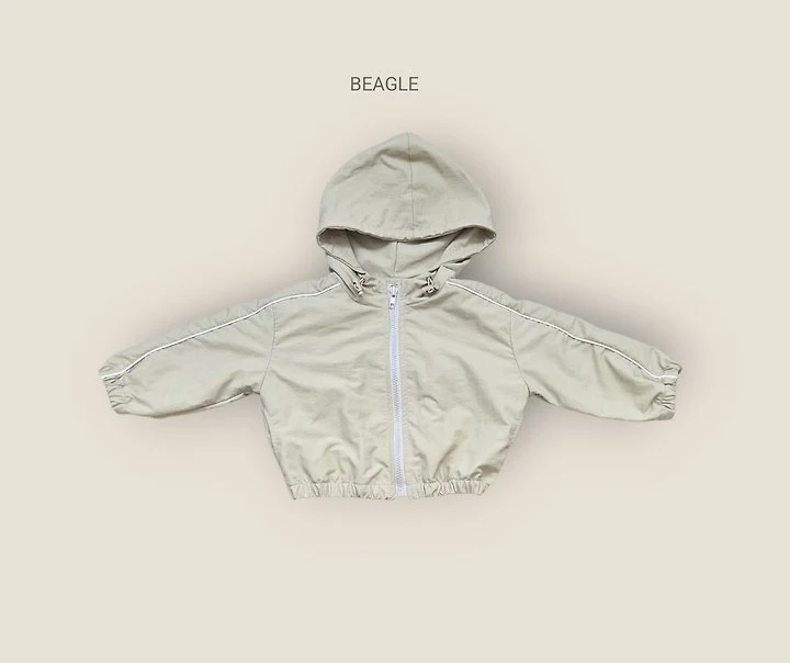 Beagle - Korean Children Fashion - #toddlerclothing - Side Stripe Windbreaker Jacket - 2