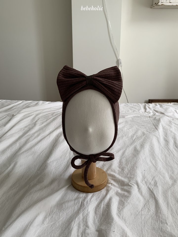 Bebe Holic - Korean Baby Fashion - #babyboutique - May Ribbon Bonnet - 5