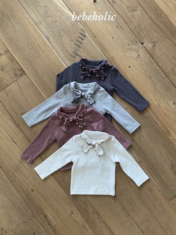Bebe Holic - Korean Baby Fashion - #babyboutique - Tie Tee - 11