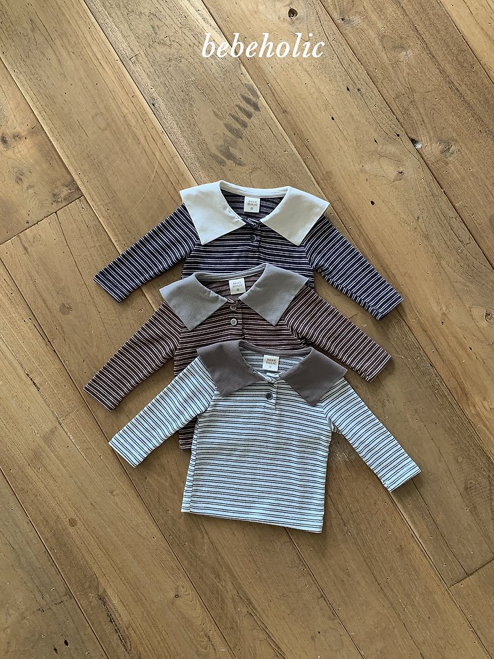 Bebe Holic - Korean Baby Fashion - #babyboutique - Kenny Collar Tee - 10