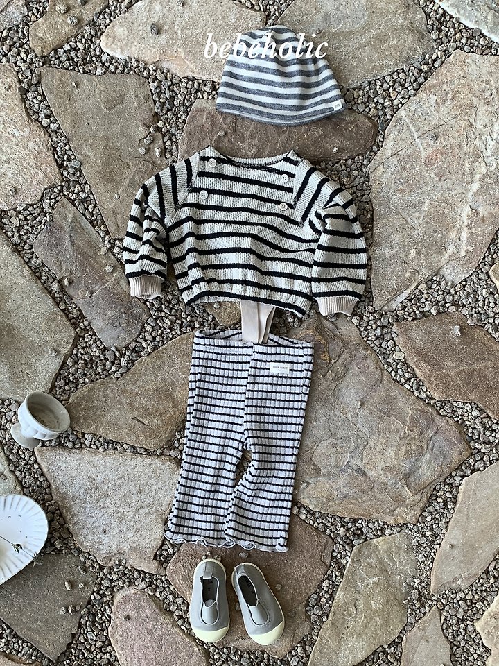 Bebe Holic - Korean Baby Fashion - #onlinebabyshop - Wool Def Sweatshirt - 4