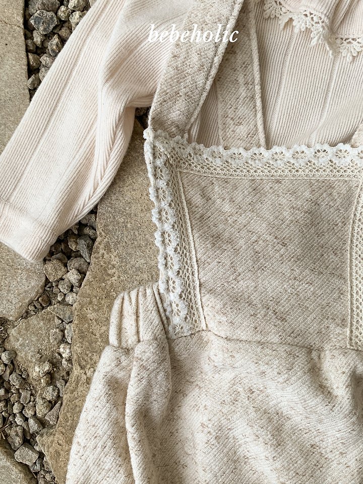 Bebe Holic - Korean Baby Fashion - #smilingbaby - Noco Suspender Suit - 4