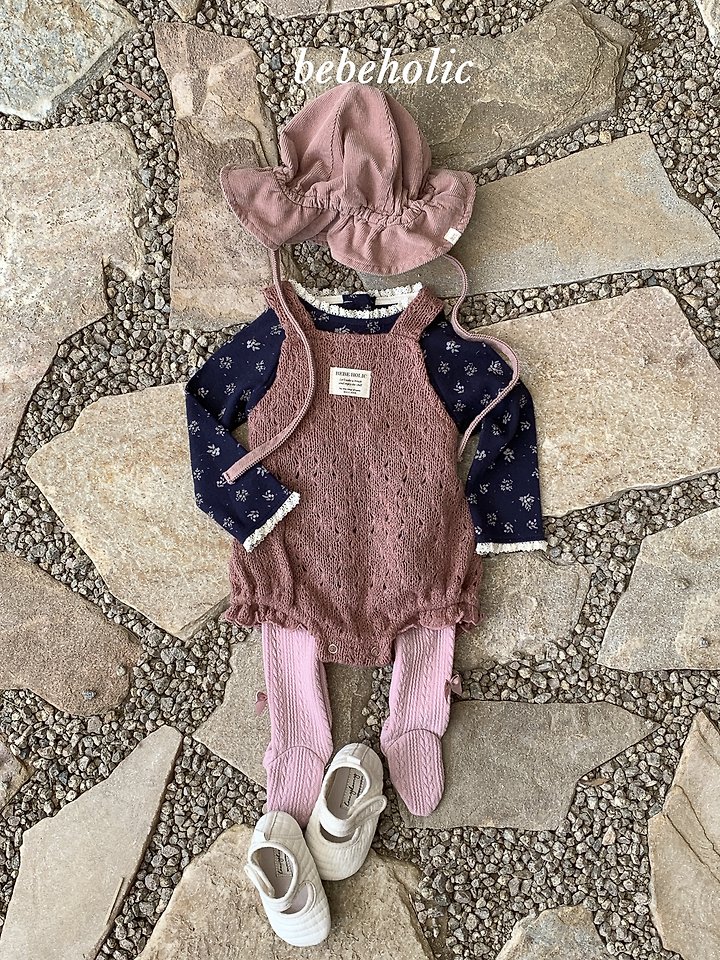 Bebe Holic - Korean Baby Fashion - #babyboutique - Honey Knit Suit - 3