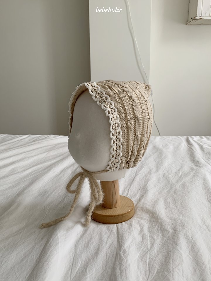 Bebe Holic - Korean Baby Fashion - #babyboutiqueclothing - Cable Knit Bonnet - 7