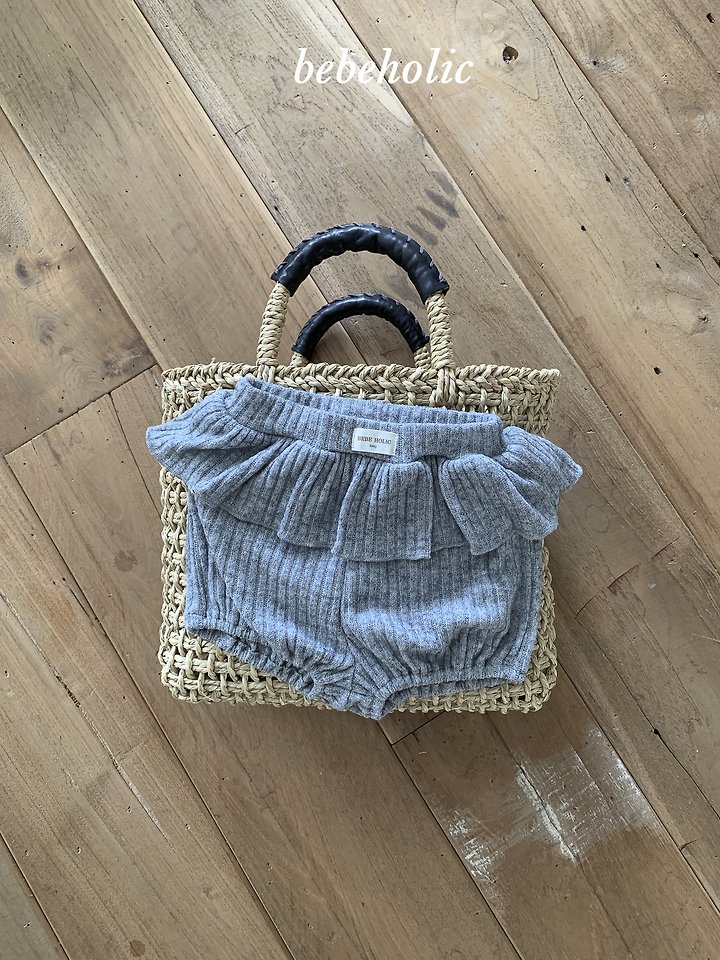 Bebe Holic - Korean Baby Fashion - #babyboutiqueclothing - Bibi Frill Pants - 9