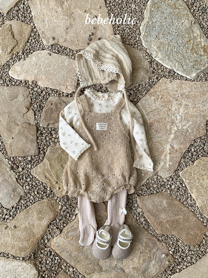 Bebe Holic - Korean Baby Fashion - #babyboutique - Honey Knit Suit - 4