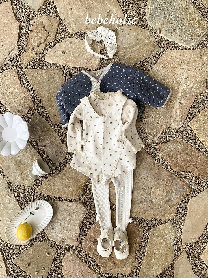 Bebe Holic - Korean Baby Fashion - #babyboutiqueclothing - Eve Suspender Suit - 3