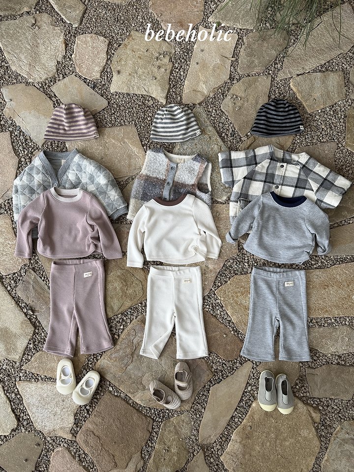 Bebe Holic - Korean Baby Fashion - #babyclothing - Pepper Shirring Set
