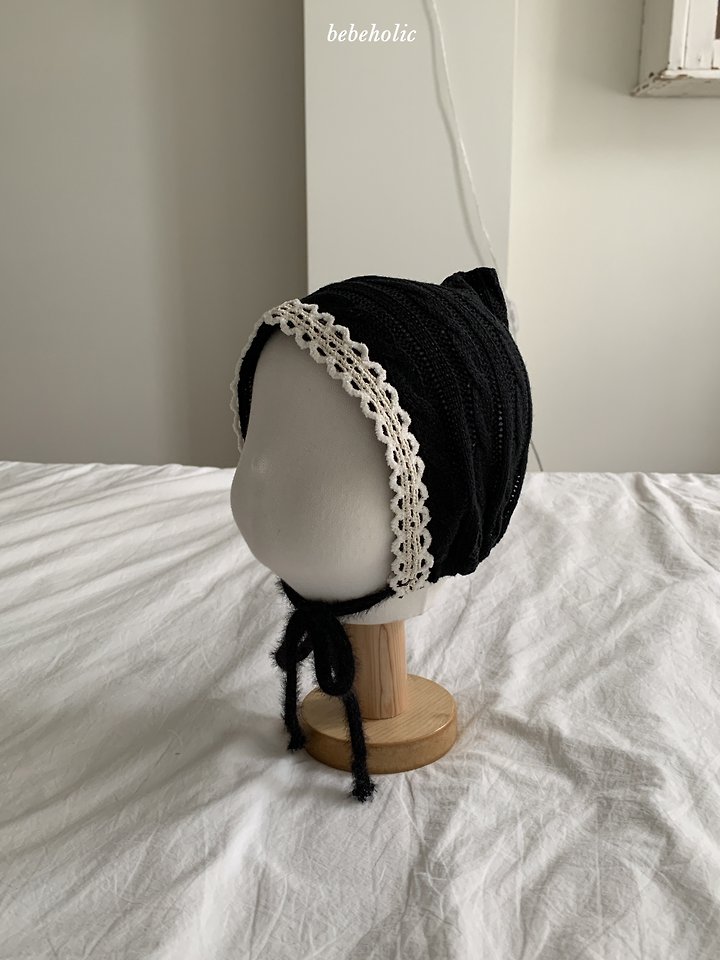 Bebe Holic - Korean Baby Fashion - #babyfashion - Cable Knit Bonnet - 9